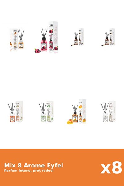 Eyfel Set 8 Mix Variat: 7 arome