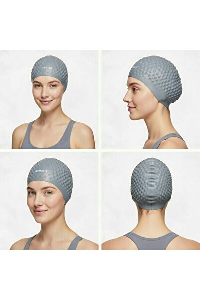 Carlburn # Bone Non-Slip Waterproof Leak-Proof Silicone Swimmer Elastic Swimm...