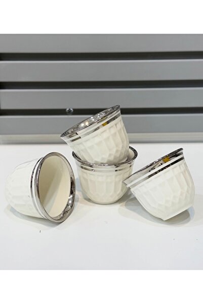 HUTUL AL JAZIRA Medium Sliver-plated Arabic Coffee Cup Set