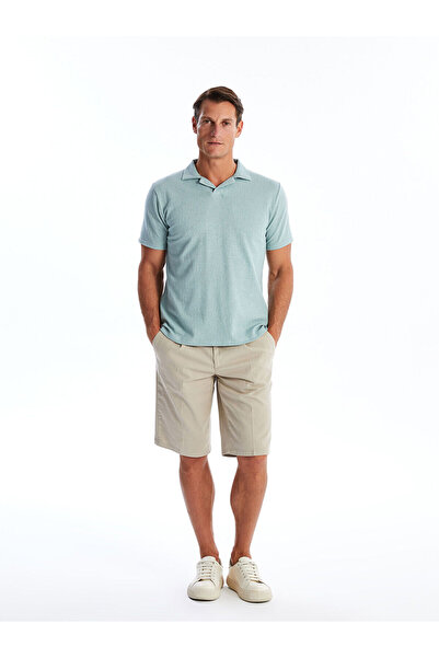 LC Waikiki شورت برمودا رجالي من الجبردين ذو تصميم مريح من Peak New Season