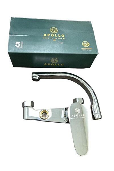 Apollo German-made wall-mounted kitchen sink mixer