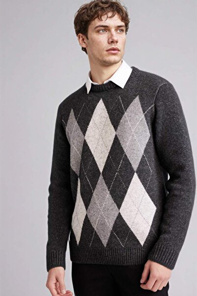DeFacto Standard Fit Knitwear Sweater G9222Ax25Cw