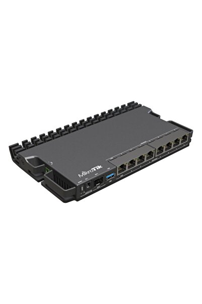 MIKROTIK Router Mikrotik RB5009Upr+S+IN, Montabil în rack, PoE pe toate portu...