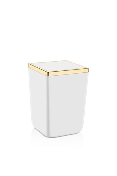 markentegra 6 LT Kapasiteli Beyaz Çöp Kovası