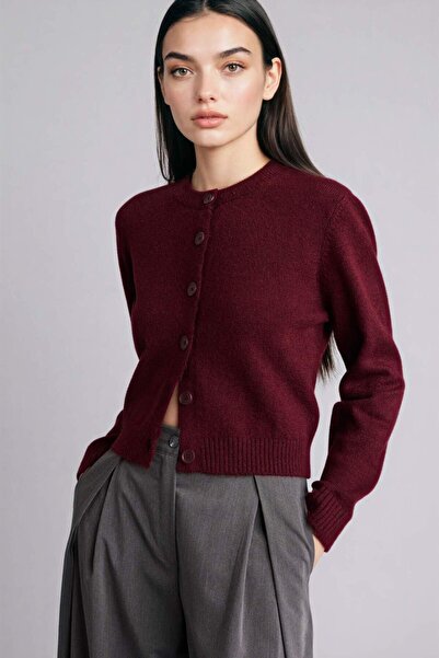 DeFacto Regular Fit Crew Neck Cardigan E3654Ax26Sp