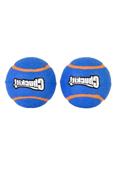 Gıcırtılı Tenis Topu Köpek Oyuncağı - Büyük Boy (3 İnç Çap) 2'li Paket