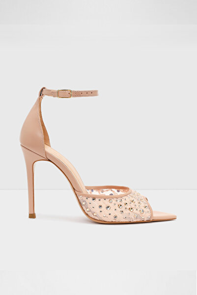 Aldo BYTEME-TR - Kadın Gerçek Deri Pembe Topuklu Sandalet