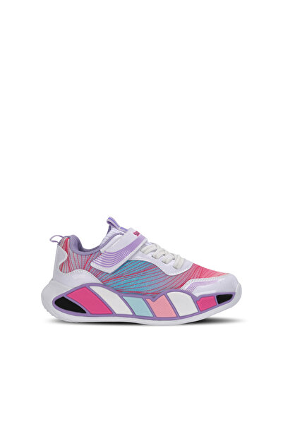 Slazenger Nadia Girls' White / Lilac Casual Sneakers