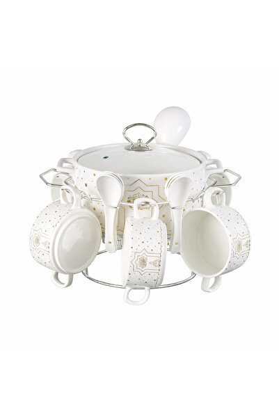 HOME AURAA ORCHID 16PCS SOUP SET