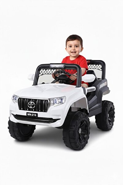 Rally Toyota Land Cruiser Electric Car for Kids 12V