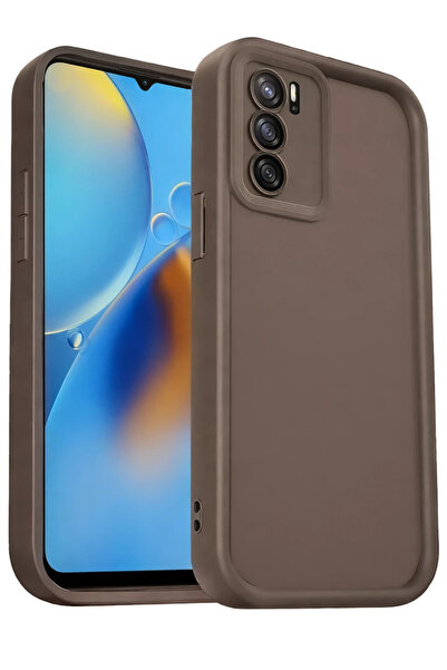 NewFace حافظة STOROZAL A16 من السيليكون (74432) - بني