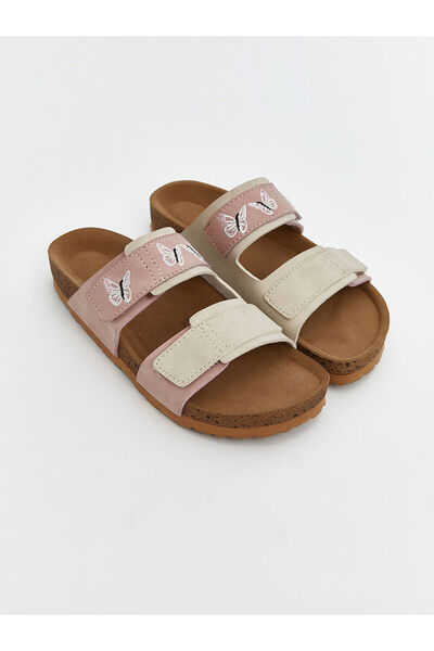 LC Waikiki Özmarka New Season Double Striped Women's Slippers