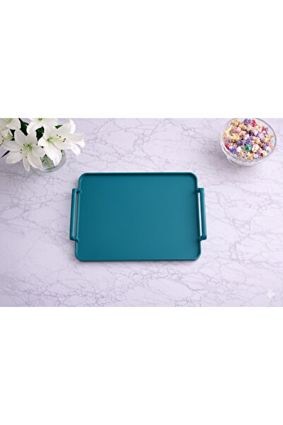 Zucci Home Aurora Eucalyptus Opaque Serving Tray |   Durable Presentation Tra...