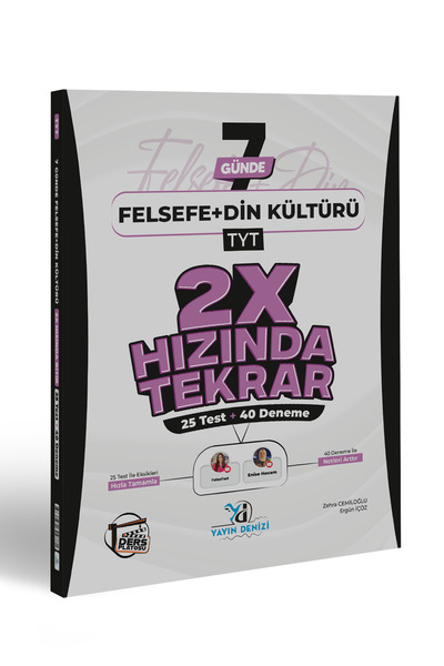 Ders Platosu TYT Felsefe + Din Kültürü Ders Platosu 2X Hızında Tekrar Deneme ...