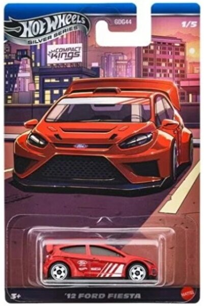 HOT WHEELS Silver Series Compact Kings '12 Ford Fiesta JKX58