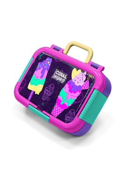 Coral High Παιδικό μωβ ροζ παγωτό με μοτίβο από ανοξείδωτο ατσάλι 39308