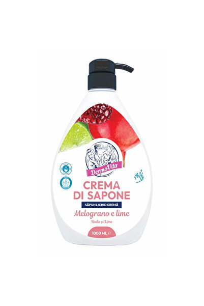 DERMOVITA Pomegranate and Lime Cream Liquid Soap, 1000ml