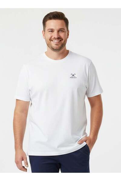 poloplay Mens Graphic T-shirt -WHITE