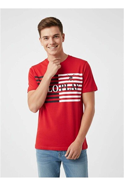 poloplay Boys Graphic T-shirt -RED