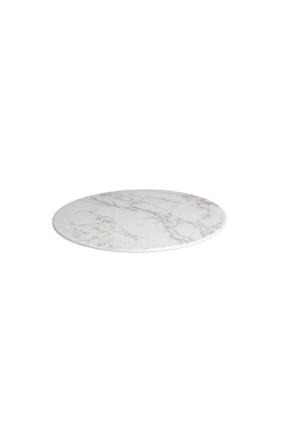 Globy Open Buffet Marble Pattern Round Presentation Plate 33×2 cm
