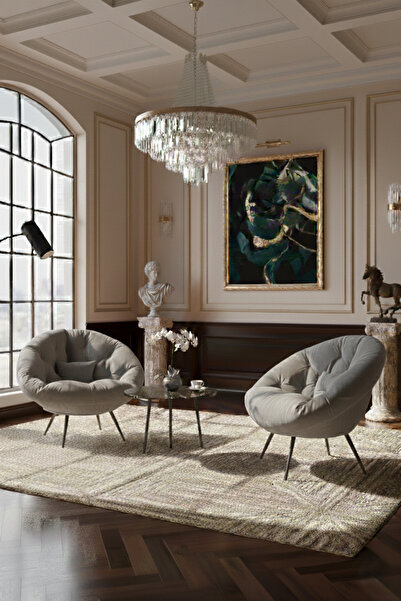 AVYNA ASTORIA™ Prestige 2'li Premium Tekli Koltuk Berjer Set – Modern Luxury ...