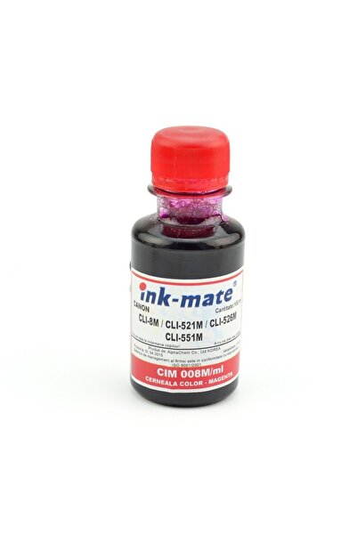 Piklinkmate Magenta (red) refill ink for Canon printers 100 ml