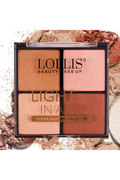 Lollis Paletă Iluminator 4 Culori 04