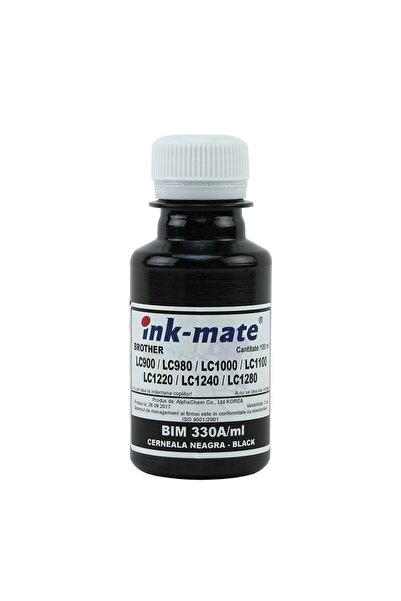 Piklinkmate Резервна мастилена касета Brother Black 100 мл