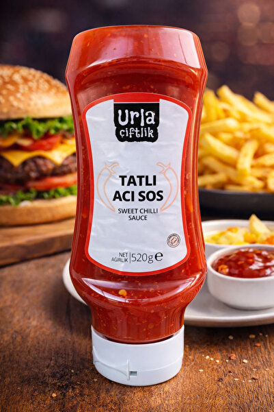 URLA ÇİFTLİK Sweet Chili (Tatlı Acı Sos) Gurme Soslar Serisi (Yoğun Aroma) Pr...