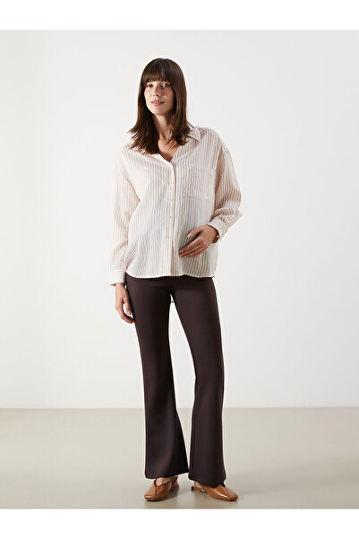 LC Waikiki Vizyon New Season Elastic Waist Maternity Sweatpants with Abdomina...