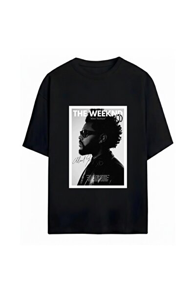 SVART WEAR The Weeknd Printed Unisex Oversize T-Shirt
