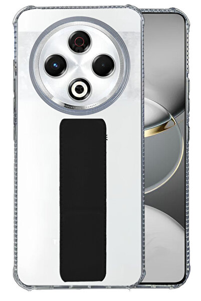 Generic Tecno Spark 30c - ShockProof Transparent Back Cover With Hand Grip Ho...