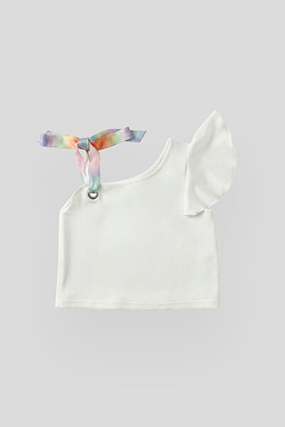 Lia Lea بلوزة بيضاء للبنات