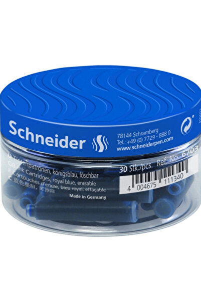 SCHNEIDER PEN CARTRIDGES 30 PCS