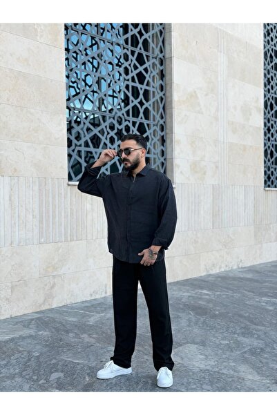 PEERLESS STORE Modal Fabric Oversize Basic Shirt