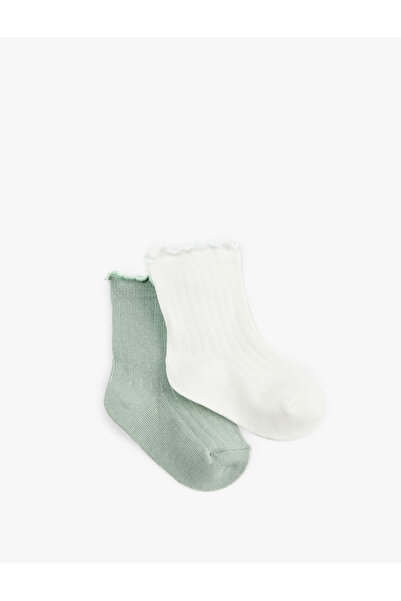 Koton Комплект памучни чорапи от 2 части