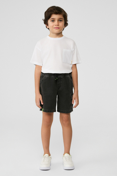 NBT BSC Boy Anthracite Shorts