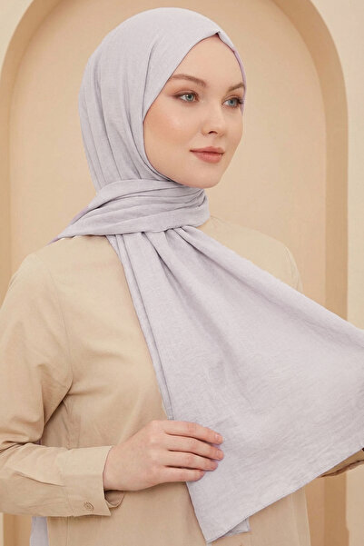 Armine Soft Vual Shawl - 35 - Soft Gray