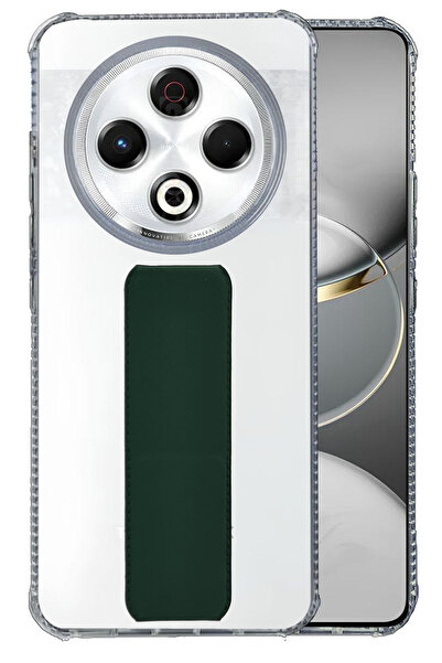 Generic Tecno Spark 30c - ShockProof Silicone Back Cover With Hand Grip Holde...