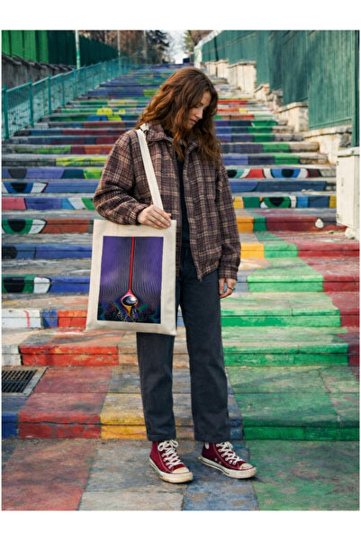 Cemira Tame Impala Tote Bag Thick Cloth Bag (35*40 cm)