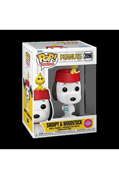 Funko Pop Peanuts Snoopy & Woodstock (Flocked) 2096