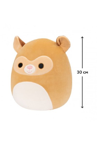 SQUISHMALLOW Jucarie de plus 30 cm Tarsier bej&minus; Zaine, Squishmallows