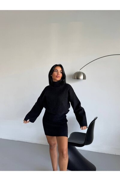 Maxi modena طقم تريكو للذقن من نوع سيبال إف |   نيت سيلويت، وضعية قوية - أسود