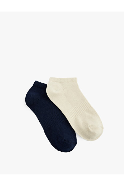 Koton Set of 2 Cotton Booties Sports Socks