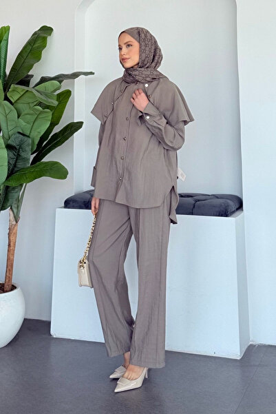 Hazamoda Kulis Studded Suit Mink