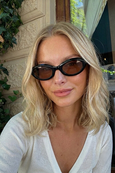 MACERATİ Camelia Black Uv400 Protected Ultra Light Women's Sunglasses