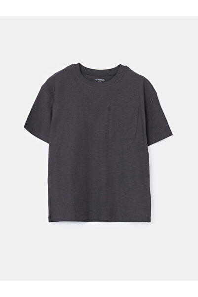 LC Waikiki طاقم الرقبة الأساسية الصبي تي شيرت