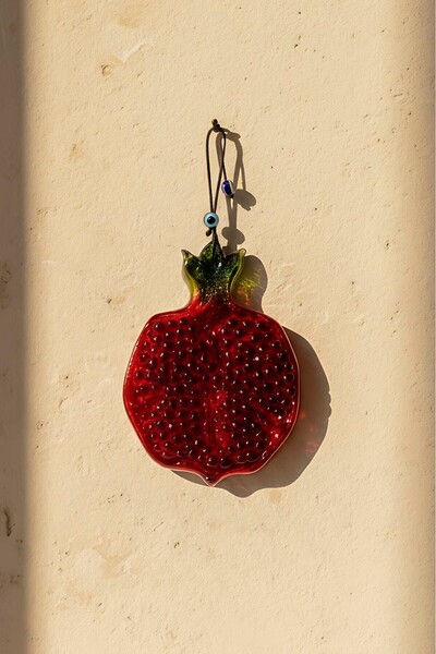 Rivaİstanbul Kırmızı Nar Duvar Aksesuarı