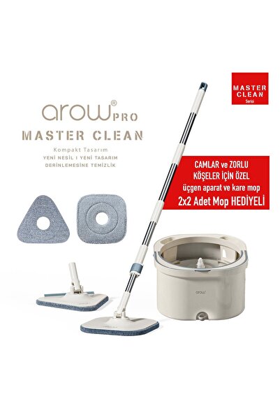 AROW Master Clean Temizlik Seti 2+2 Başlıklı Özel Seri