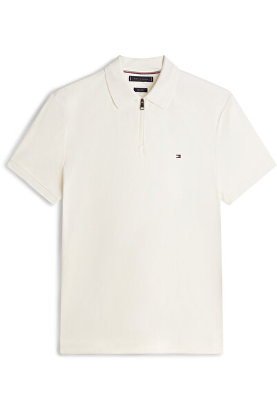 Tommy Hilfiger Zip Regular Zippered Polo Collar T-Shirt